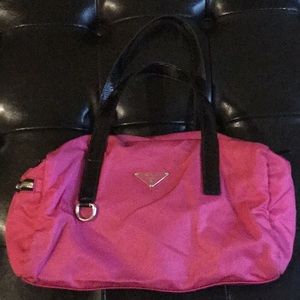 Nylon mini Prada Tessuto duffle bag